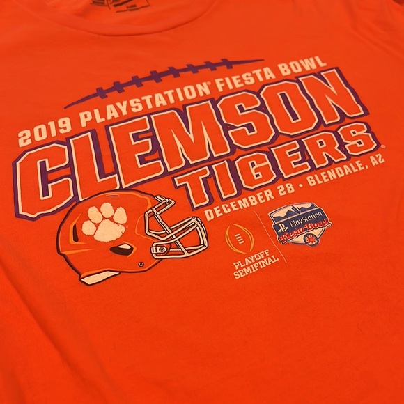 Clemson University Fiesta Bowl CFP Semifinal T-Shirt X-Large - Picture 2 of 5